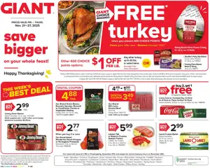 Ad Preview of Giant Weekly Ad from 11/21/2025