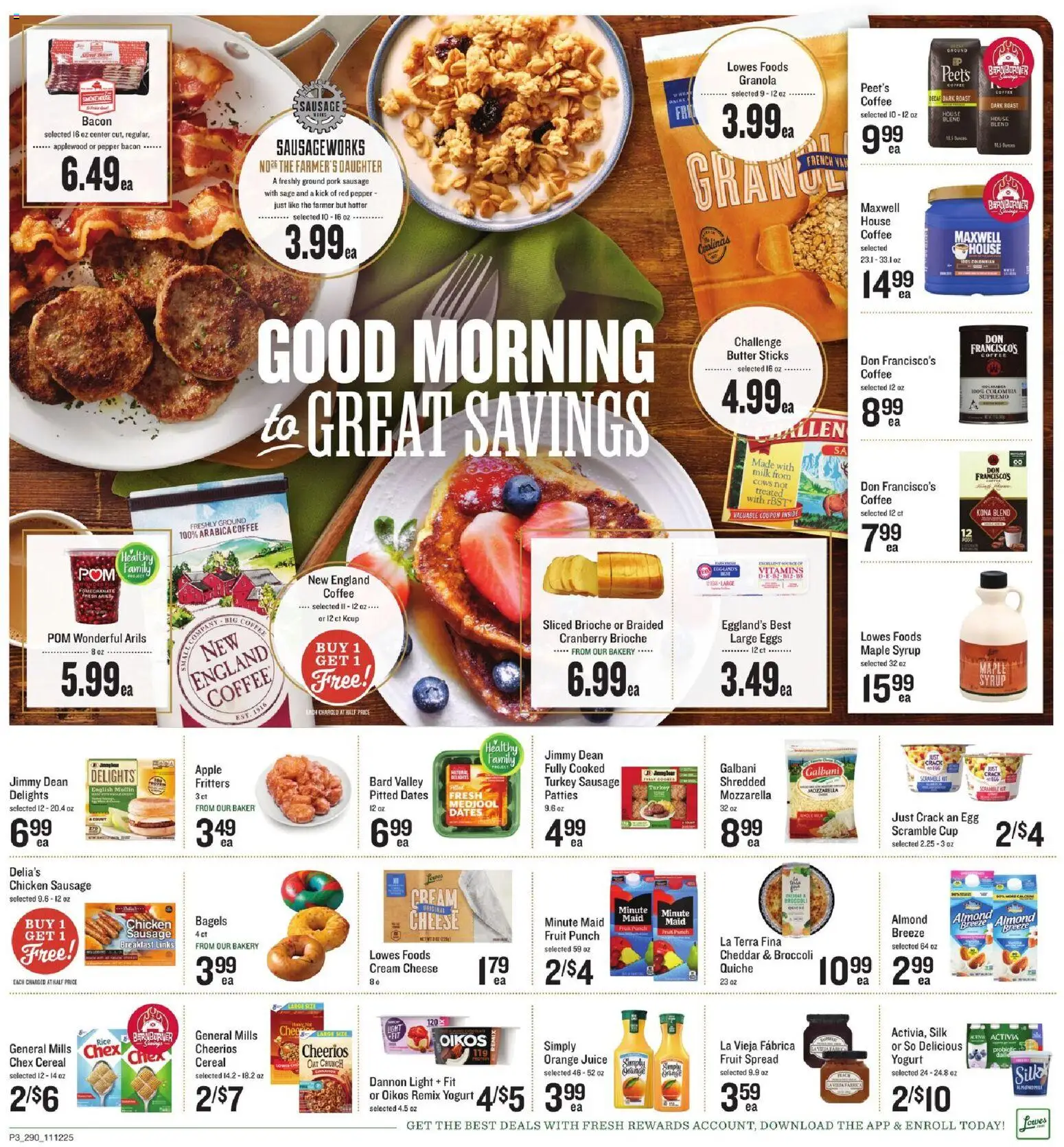Ad Preview of Lowes Foods Weekly Ad - SC from 11/12/2025