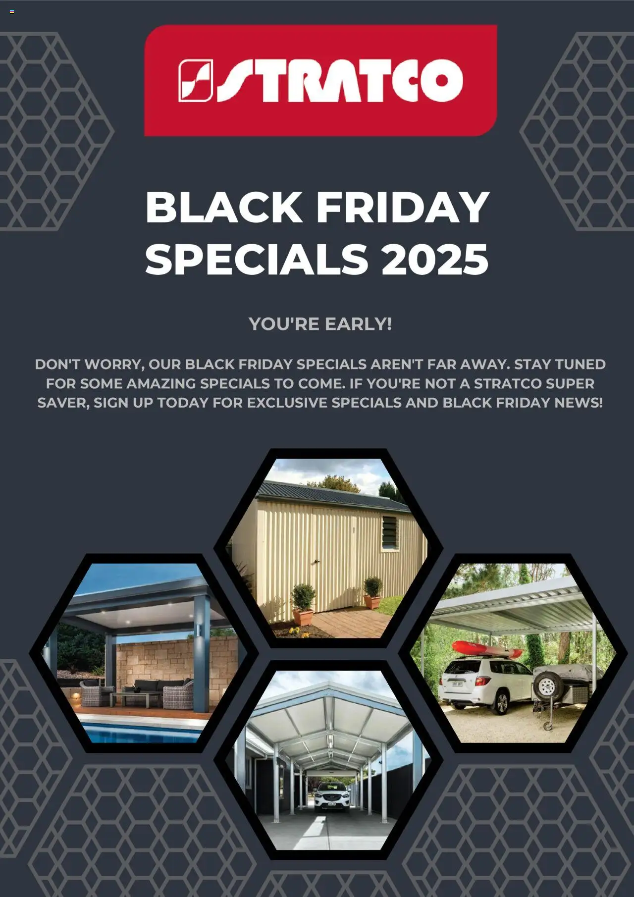 Stratco catalogue valid from 21/10/2025 - page 1
