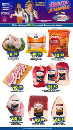 Pré-Visualização do folheto "Bramil Supermercados ofertas do Dia" da loja Bramil Supermercados válido a partir de 15/04/2026