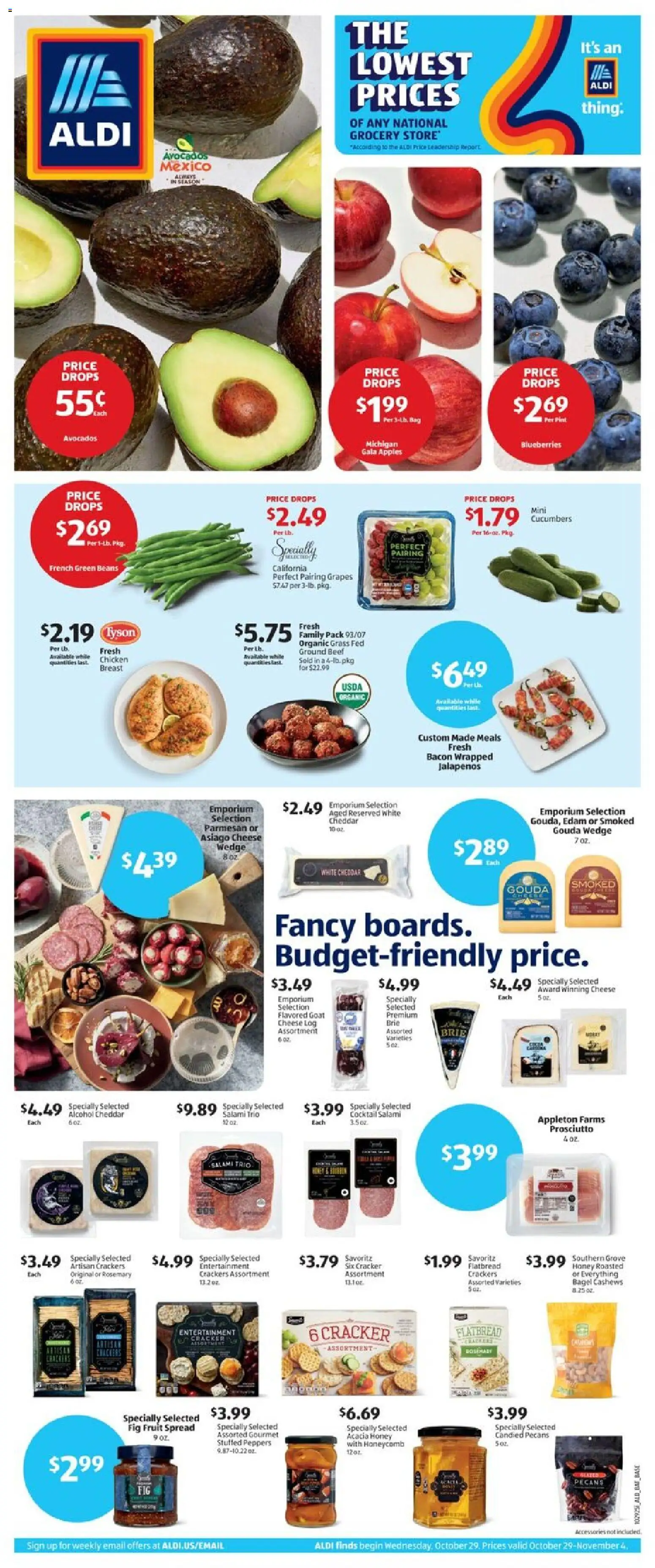 Ad Preview of Aldi Weekly Ad from 10/29/2025