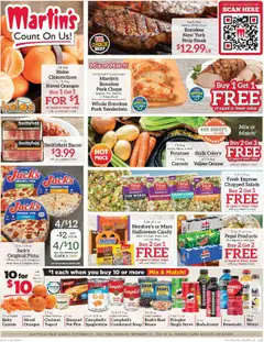 Ad Preview of Martin’s Weekly Ad from 09/21/2025