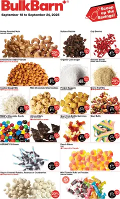 Preview of leaflet Weekly Flyer from shop Bulk Barn is valid from Sep 18, 2025
