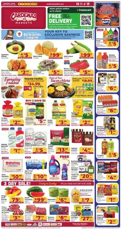 Ad Preview of Cardenas Weekly Ad - CA from 08/06/2025