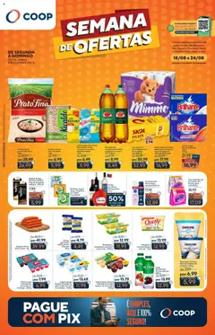 Pré-Visualização do folheto "Ofertas da semana" da loja Coop válido a partir de 18/08/2025