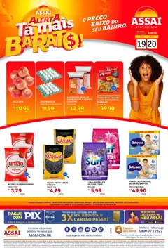 Pré-Visualização do folheto "Encarte - RJ" da loja Assaí Atacadista válido a partir de 19/01/2026