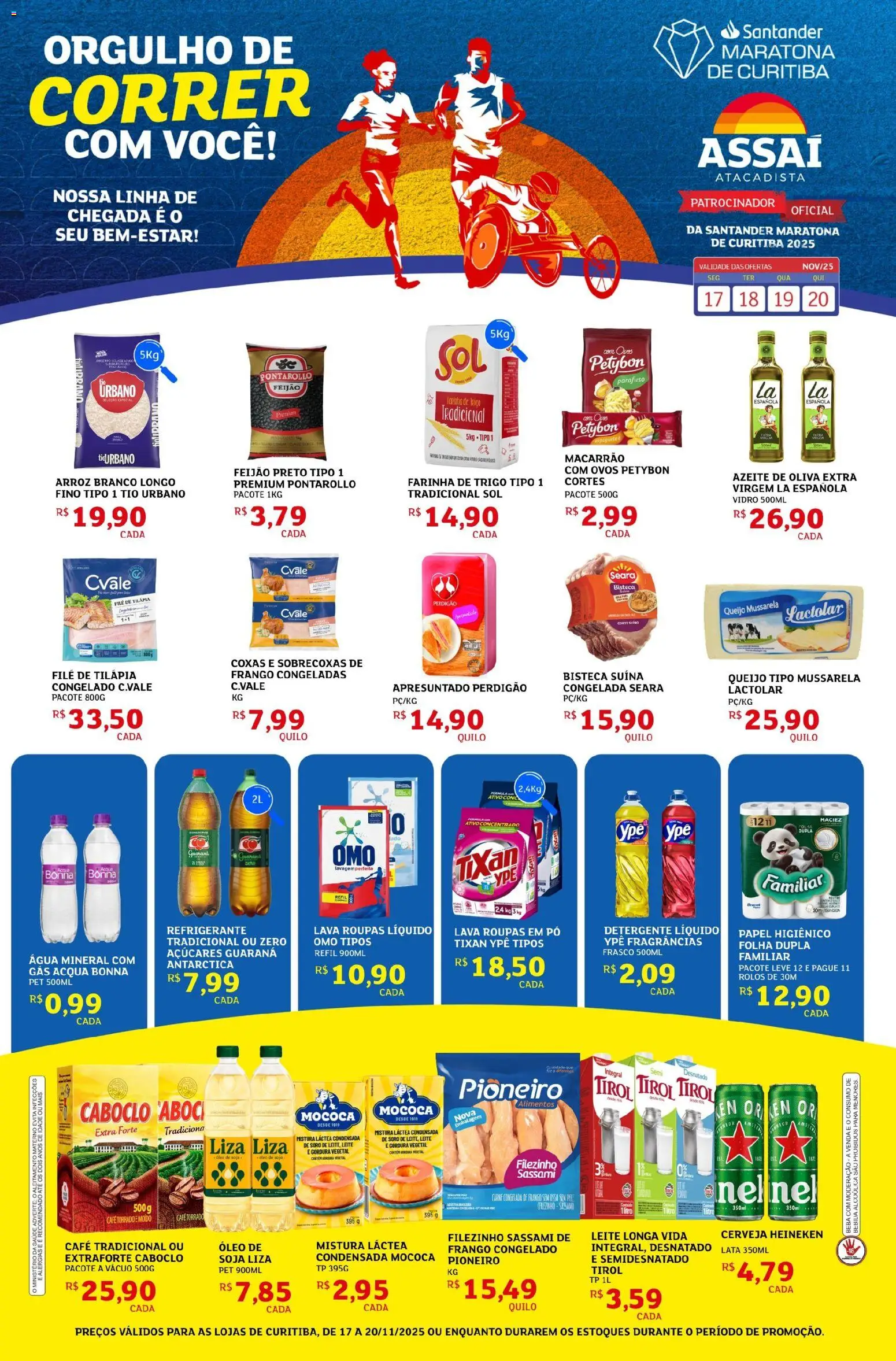 Pré-Visualização do folheto "Encarte - PR" da loja Assaí Atacadista válido a partir de 17/11/2025