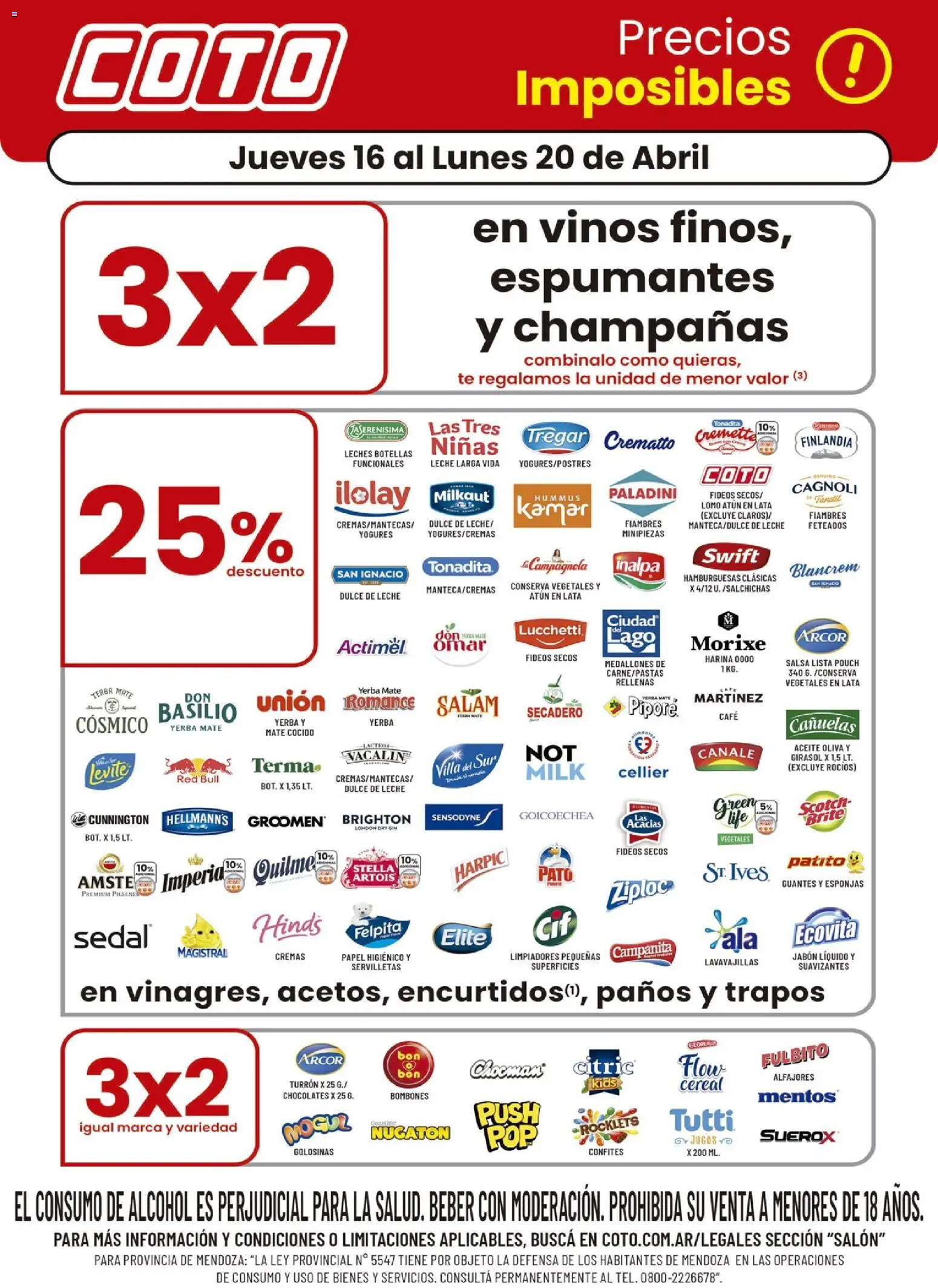 Vista previa del folleto de la tienda Coto válido desde el 16/04/2026 