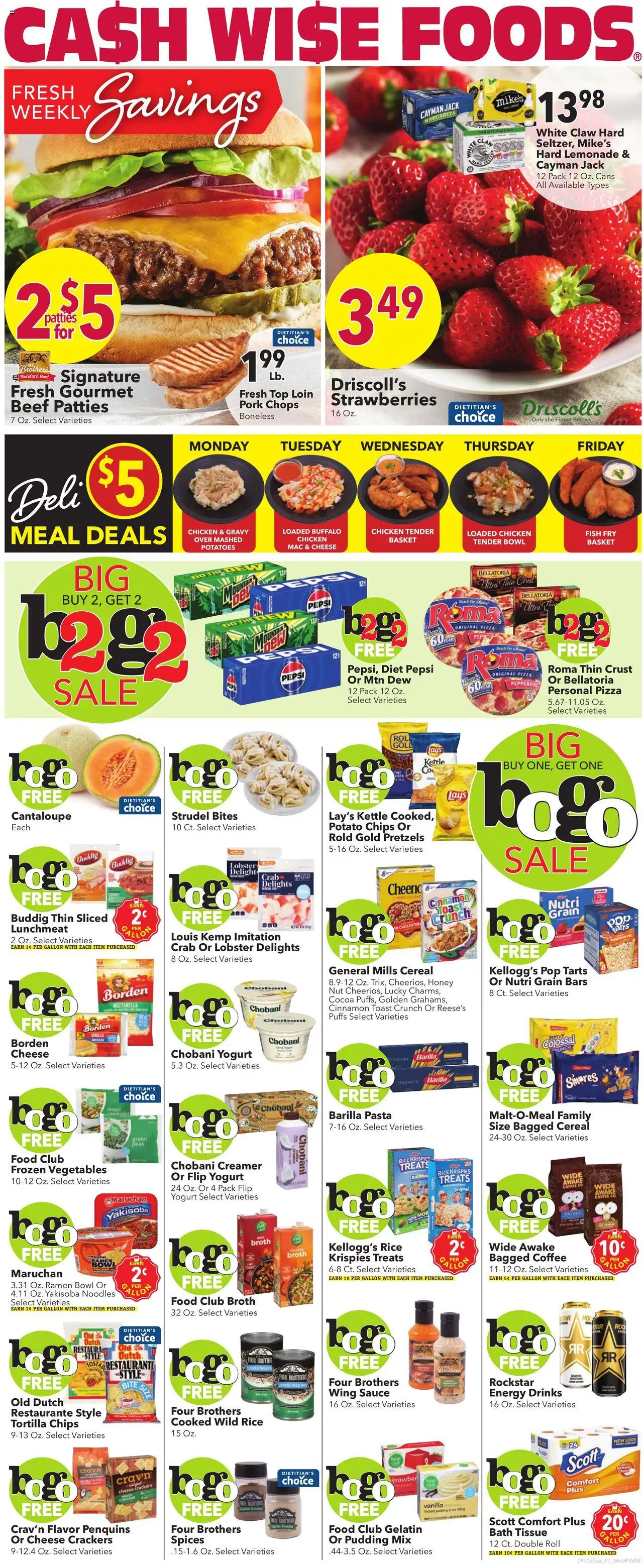 Cash Wise Weekly Ad from 09/10/2025 - Flyer - Page number 1