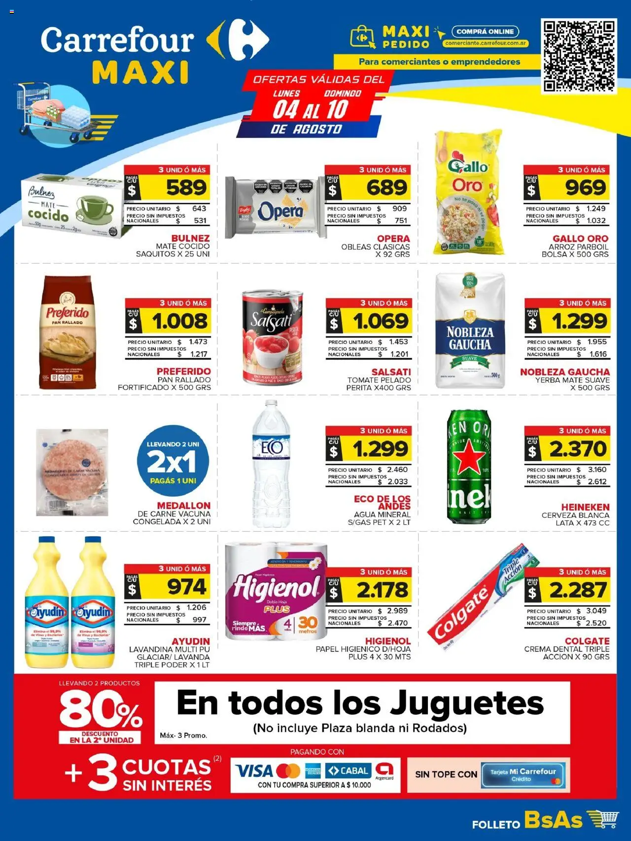 Carrefour Maxi Catálogo del 04/08/2025 Online