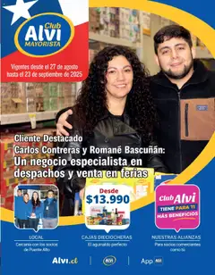 Folleto de la tienda Alvi válido desde el 26.08.2025 