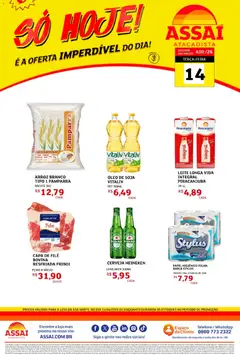 Pré-Visualização do folheto "Assaí Atacadista ofertas - DF" da loja Assaí Atacadista válido a partir de 14/04/2026