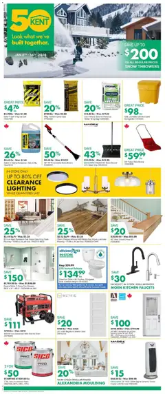 Preview of leaflet Weekly Flyer - PE from shop Kent is valid from Jan 08, 2026