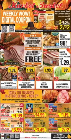 Ad Preview of Market Basket Weekly Ad from 11/05/2025 | Page: 1