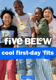 Ad Preview of Five Below Weekly Ad from 08/03/2025