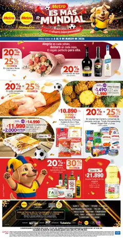  Vista previa del prospecto Metro del almacen Metro válida del 06/03/2026 al 
