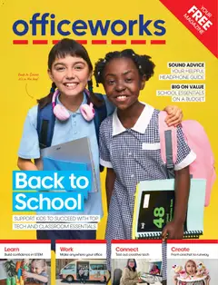 Preview of catalogue Magazine from shop Officeworks valid 01/01/2026