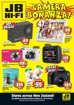 Preview of catalogue Camera Bonanza! from shop JB Hi-Fi valid 25 Aug 2025