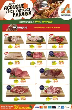 Pré-Visualização do folheto "Ofertas - AL" da loja Atacadão válido a partir de 17/10/2025