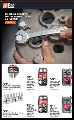 Ad Preview of Home Depot Shop Pro Ad - FL from 09/29/2025