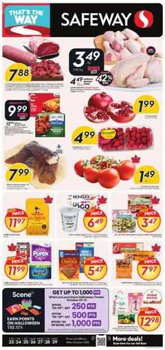 Preview of leaflet Weekly Flyer - BC from shop Safeway is valid from Oct 23, 2025