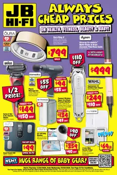 Preview of catalogue Health and Wellness from shop JB Hi-Fi valid 12/02/2026