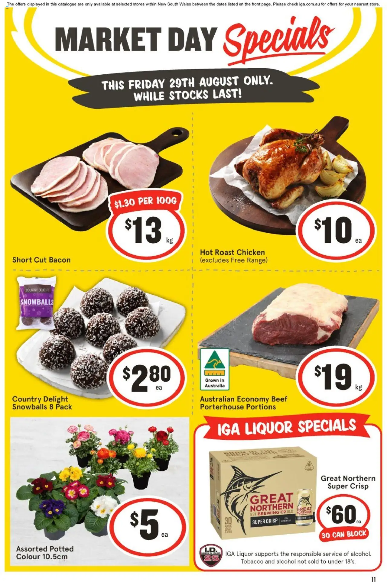 IGA catalogue valid from 29/08/2025 - page 1