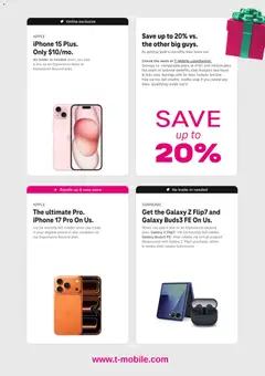 Ad Preview of T-mobile Monthly Ad from 12/01/2025 | Page: 2