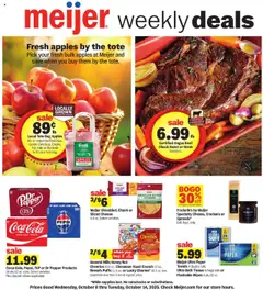 Ad Preview of Meijer Weekly Ad from 10/08/2025
