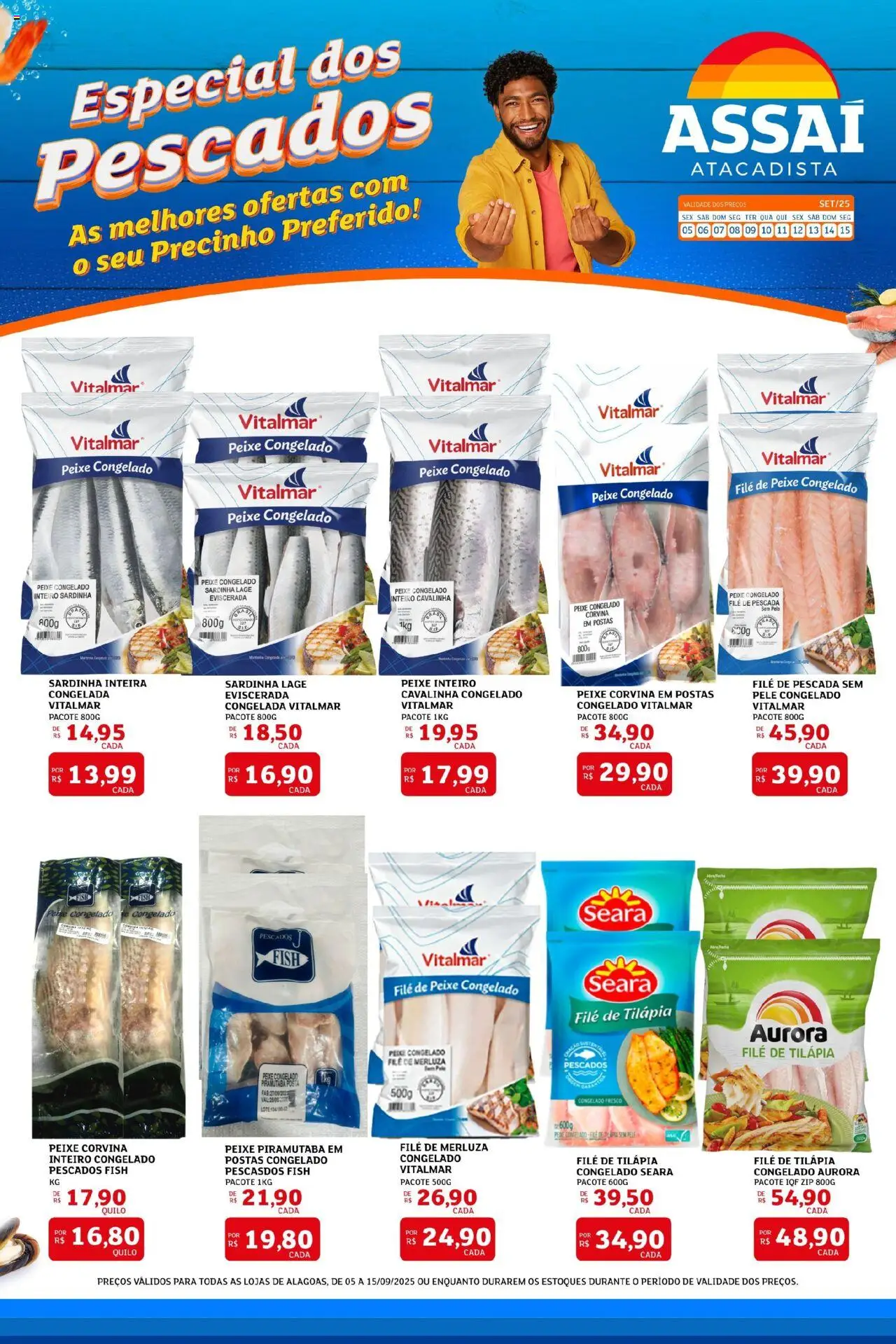 Assaí Atacadista folheto "Encarte - AL" válido a partir de 05/09/2025 - número de página 1