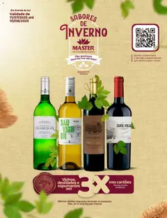 Pré-Visualização do folheto "Ofertas Sabores do Inverno" da loja Master válido a partir de 11/07/2025