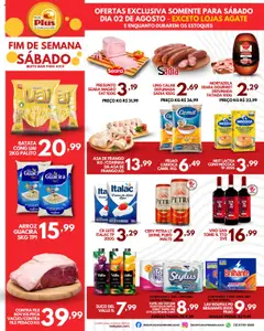Pré-Visualização do folheto "Ofertas da semana" da loja Rede Plus Supermercados válido a partir de 02/08/2025
