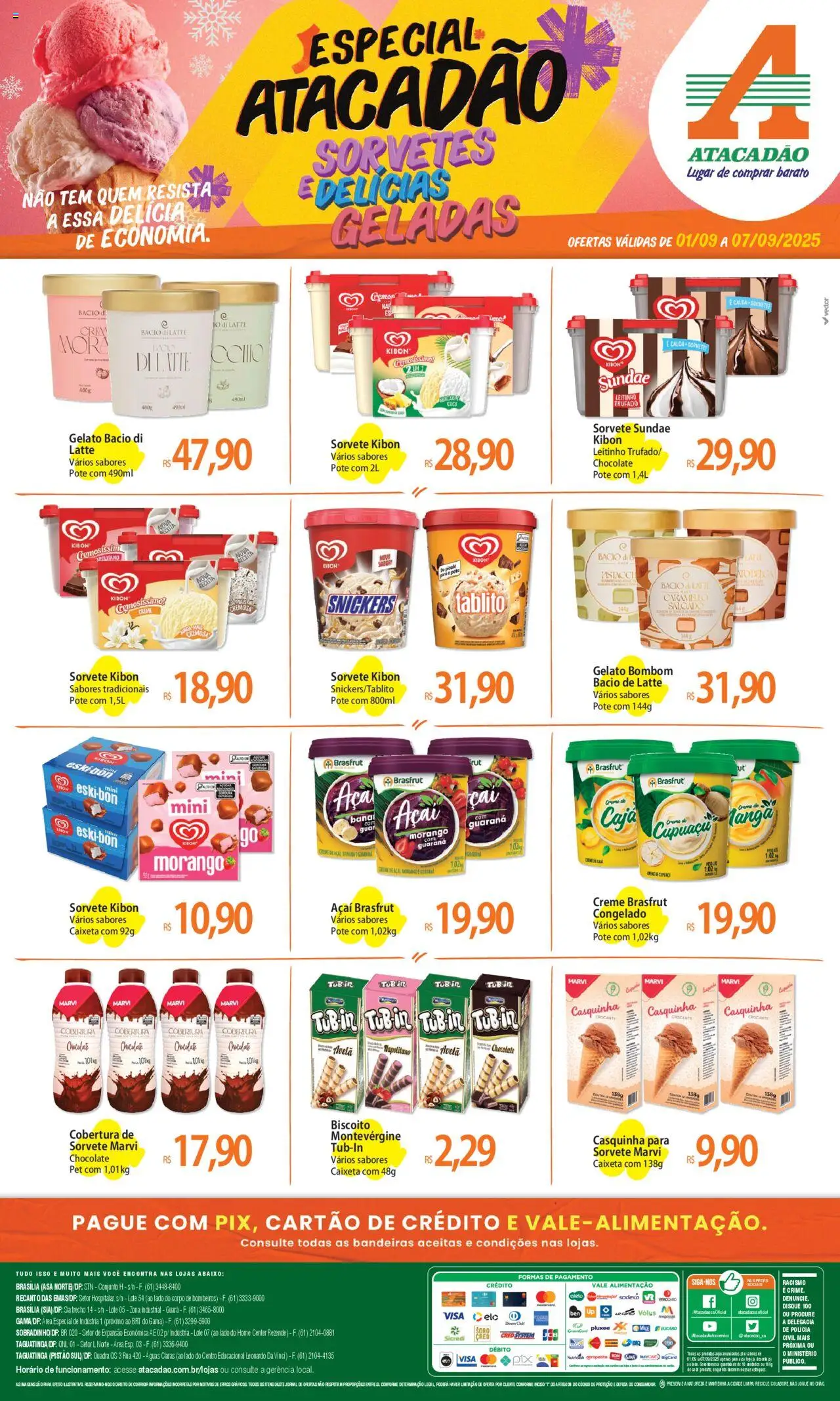 Atacadão folheto "Ofertas - DF" válido a partir de 01/09/2025 - número de página 1