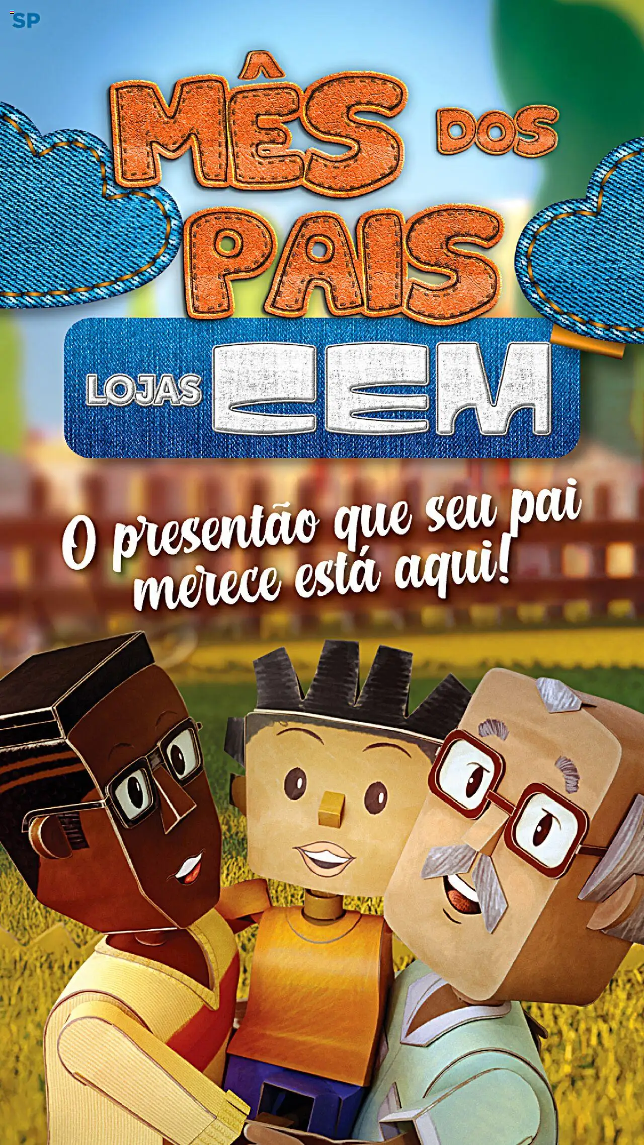 Lojas Cem folheto "Ofertas atuais" válido a partir de 01/08/2025 - número de página 1