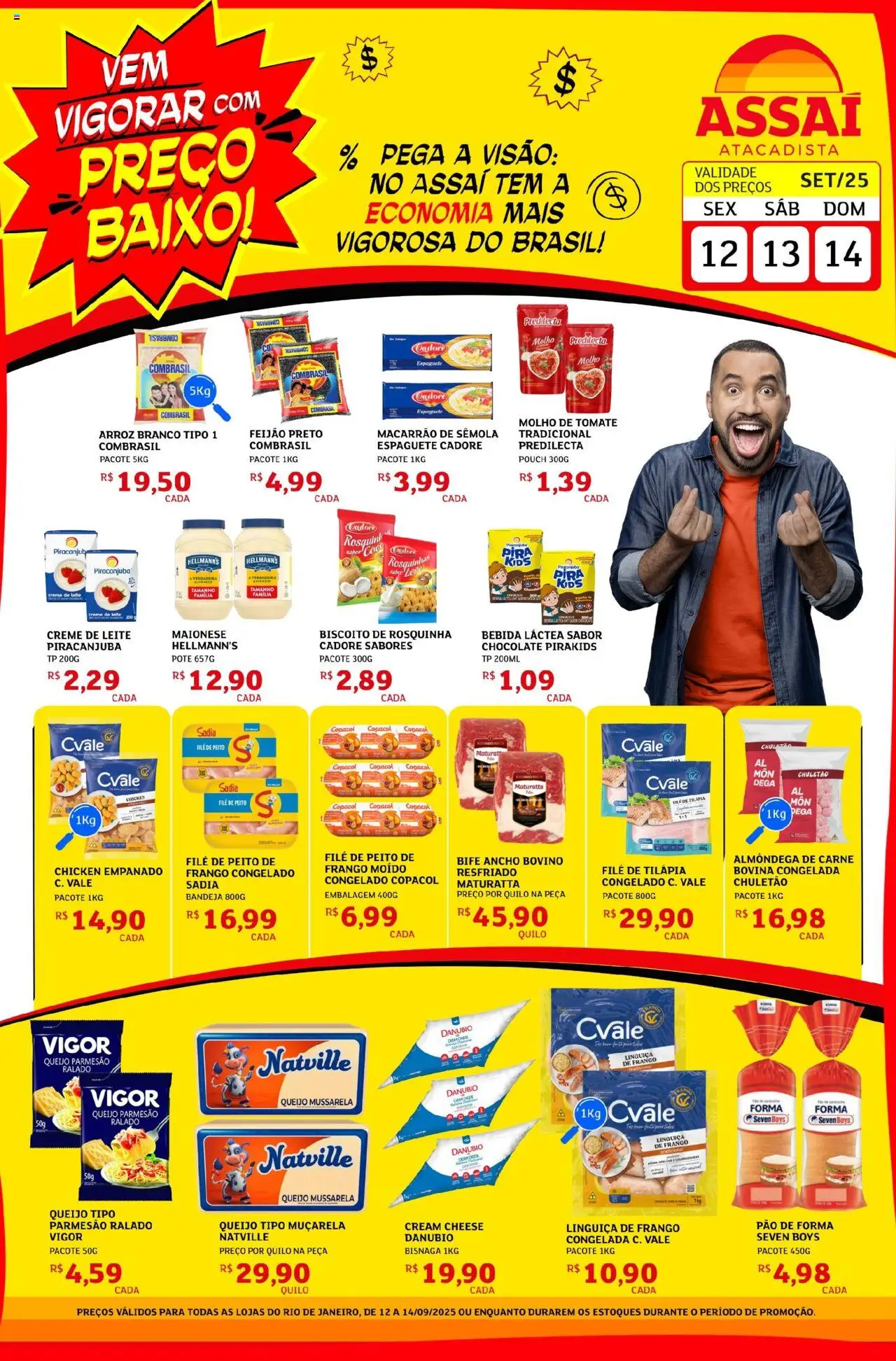 Assaí Atacadista folheto "Encarte - RJ" válido a partir de 12/09/2025 - número de página 1