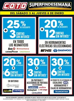 Vista previa del folleto de la tienda Coto válido desde el 03/01/2026 