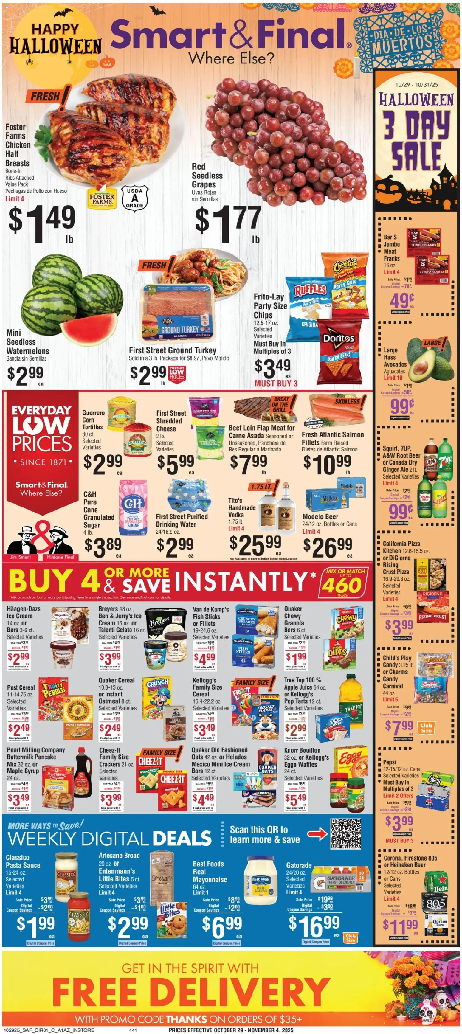 Ad Preview of Smart & Final Weekly Ad from 10/29/2025
