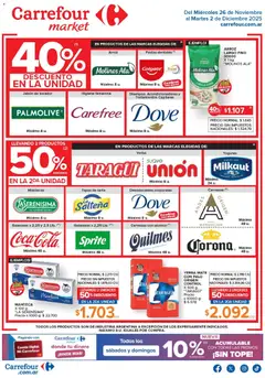 Vista previa del folleto de la tienda Carrefour Market válido desde el 26/11/2025 