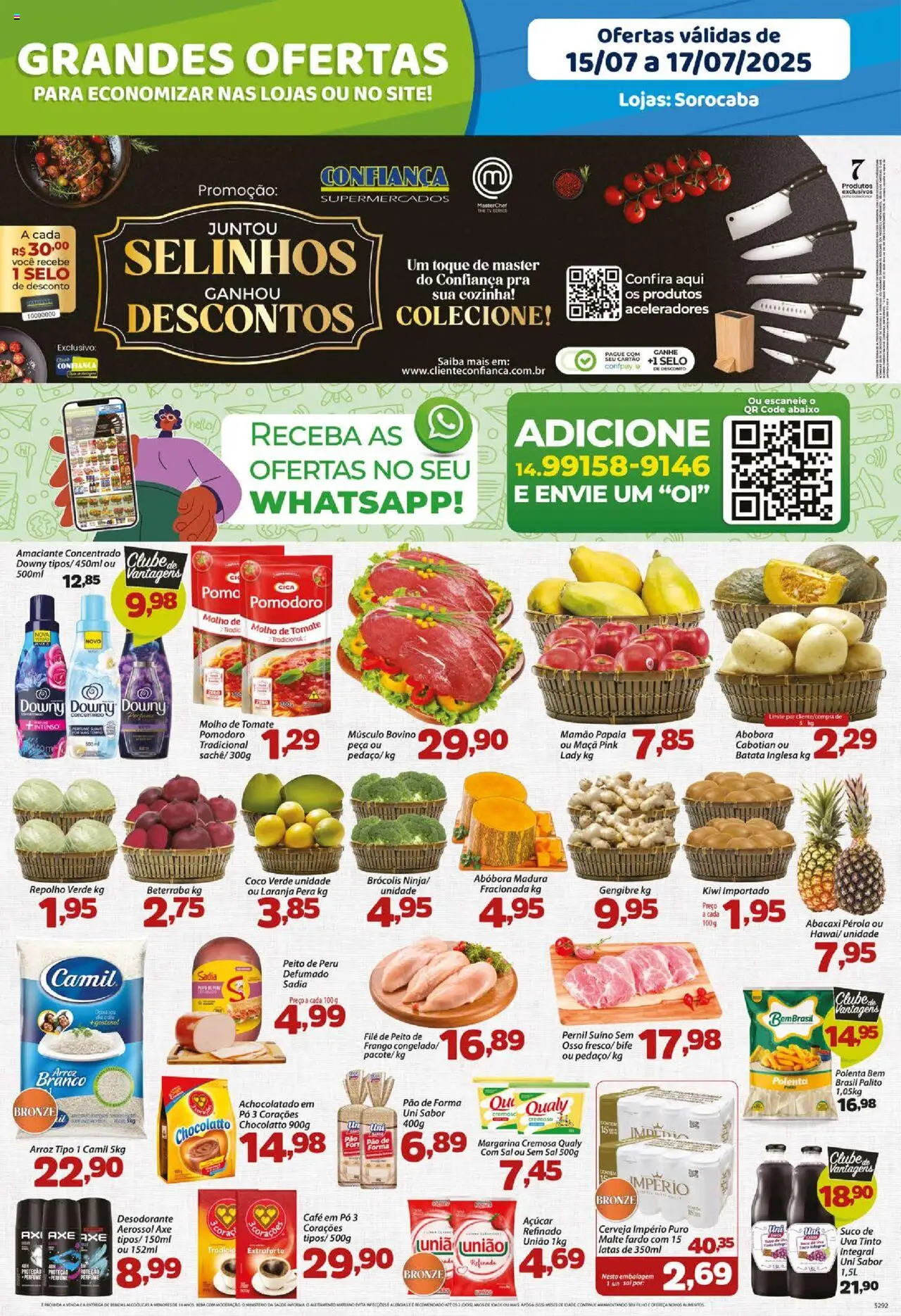Confiança folheto "Ofertas da semana" válido a partir de 15/07/2025 - número de página 1