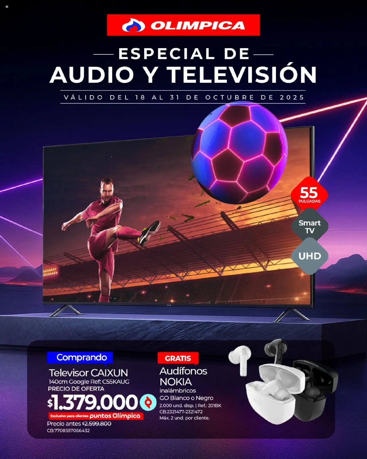 Olímpica Catálogo: 18/10/2025 - 31/10/2025 > Últimas Ofertas pagina numero 1