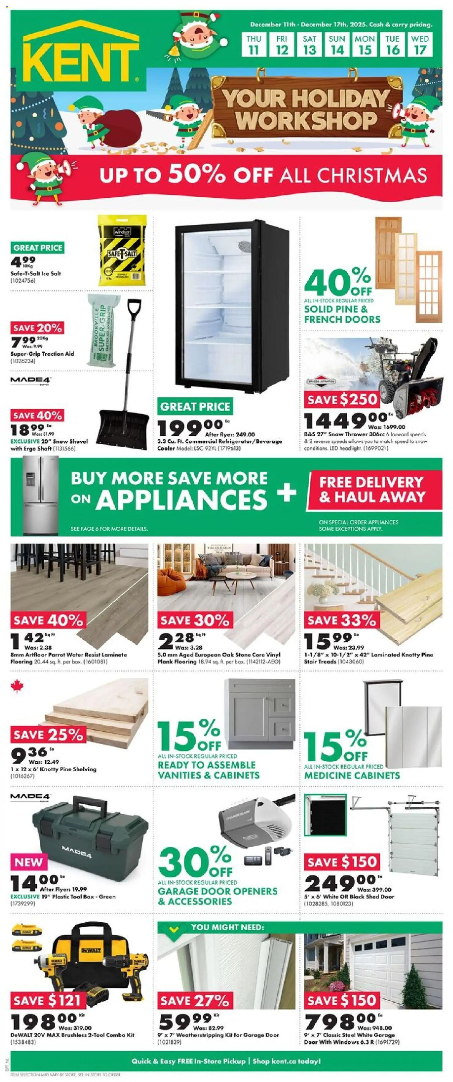 Preview of leaflet Weekly Flyer - NL from shop Kent is valid from Dec 11, 2025