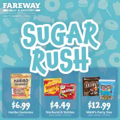 Ad Preview of Fareway Monthly Ad from 07/07/2025