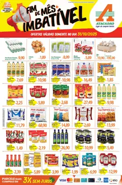 Pré-Visualização do folheto "Ofertas - PR" da loja Atacadão válido a partir de 31/10/2025