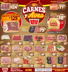 Vista previa las ofertas de la tienda Casa Ley - Folleto Carnes y Aves desde el 17/02/2026 