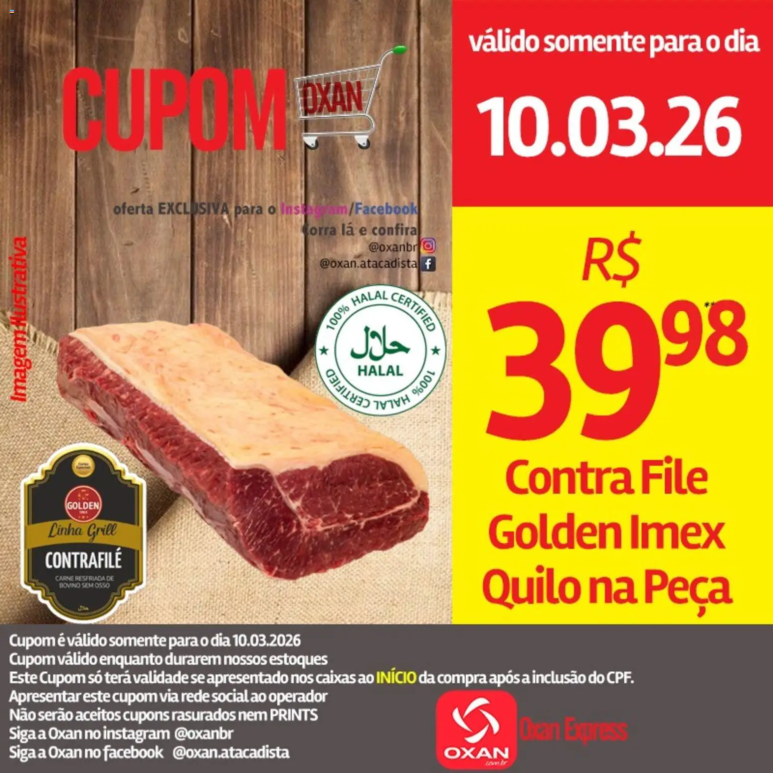 Pré-Visualização do folheto "Oxan Atacadista - Ofertas da semana" da loja Oxan Atacadista válido a partir de 10/03/2026