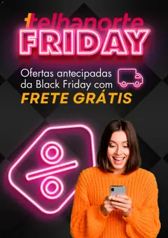 Pré-Visualização do folheto "Black Friday" da loja Telhanorte válido a partir de 05/11/2025