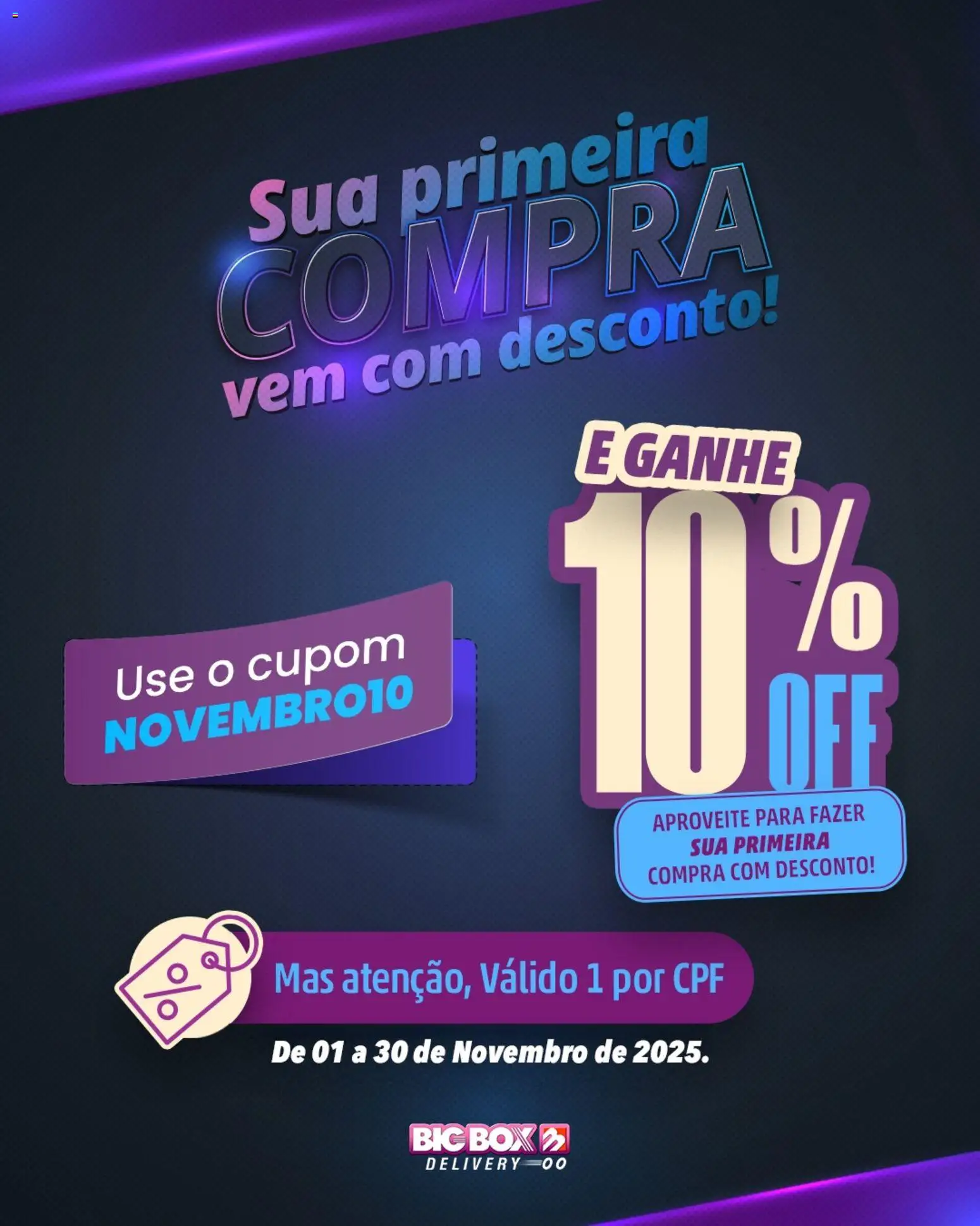 Pré-Visualização do folheto "Black Friday Anúncio" da loja Big Box válido a partir de 01/11/2025