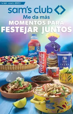 Vista previa las ofertas de la tienda Sam's Club - Catálogo desde el 04/09/2025 