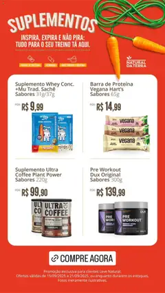 Pré-Visualização do folheto "Ofertas Semanal" da loja Natural da Terra válido a partir de 15/09/2025
