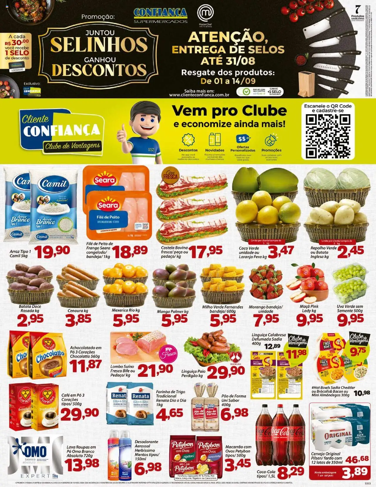Confiança folheto "Ofertas da semana" válido a partir de 19/08/2025 - número de página 1